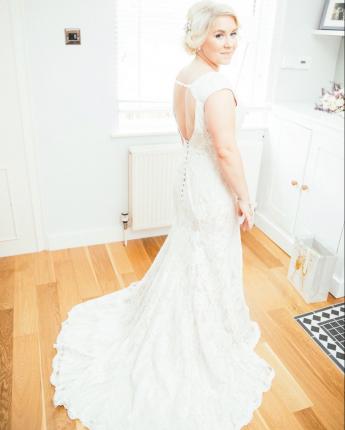 Dolly's Bridal Boutique real bride Kirsty