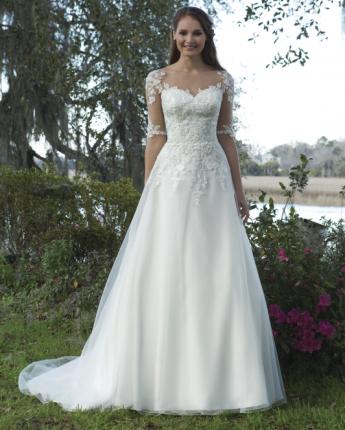 Sweetheart wedding dress 6191