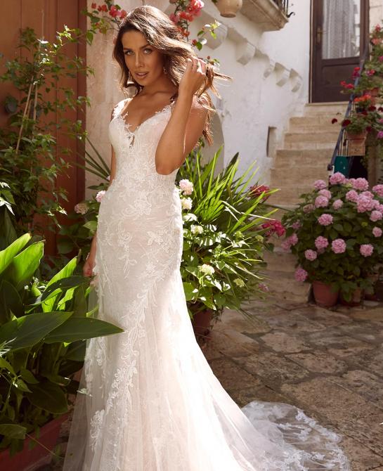 Misha Madi Lane bridal gown
