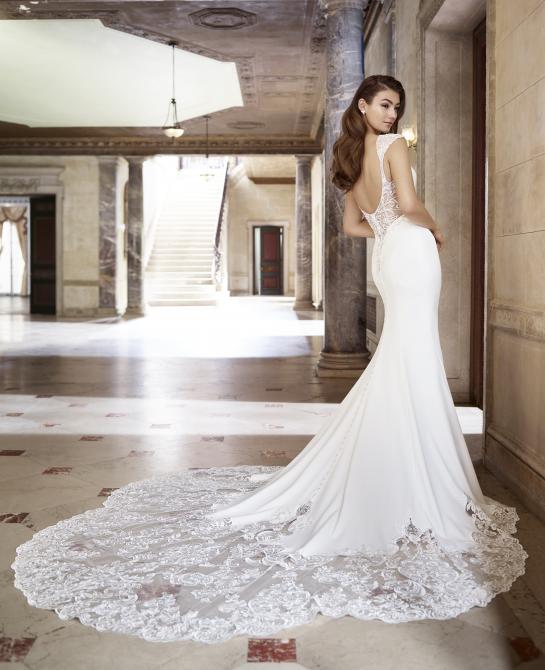 Martin Thornburg wedding dress style 119268 back