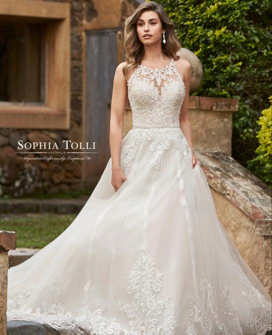 Sophia Tolli bridal gown Y11948
