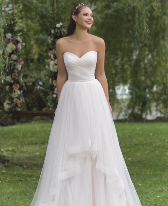 wedding dress by sweetheart style 6158